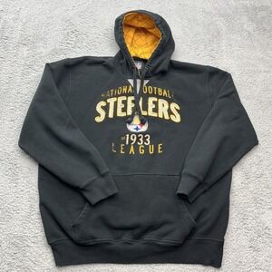 NFL Steelers Black and Gold Hoodie